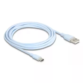 Cable USB DeLOCK USB 2.0 2,5 m USB A USB C azul