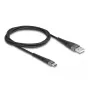 Cable USB DeLOCK 81121 1 m USB-A USB-C USB 2.0 0,48 Gbit/s