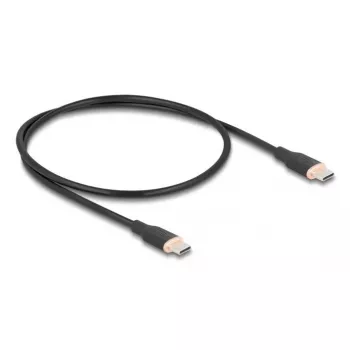 Cable USB DeLOCK USB 2.0 0,5 m USB-C negro 81237