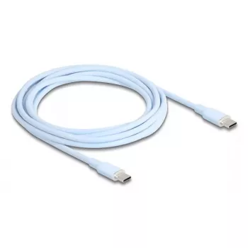 Cable USB DeLOCK USB 2.0 2,5 m USB C azul 81235