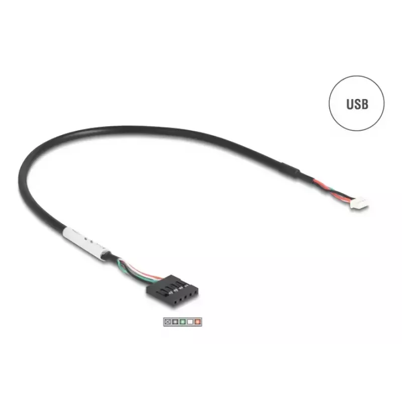 DELOCK 90582 Convertidor/repetidor/aislador USB 2.0 a RS-232 serie, FTDI FT231XS, verde acero inoxidable