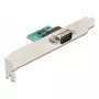 DELOCK 90582 Convertidor/repetidor/aislador USB 2.0 a RS-232 serie, FTDI FT231XS, verde acero inoxidable
