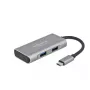 Hub USB DeLOCK externo USB 10 Gbps hub USB Type-C 63261