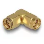 DeLOCK 12020 Adaptador de cable SMA latón conector 1 SMA conector 2 SMA
