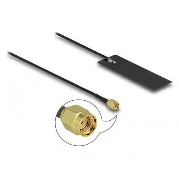 DeLOCK 12649 Antena RP-SMA 4 dBi 2,4 5 GHz 50 Ω