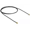 Cable coaxial DeLOCK 89611 0,5 m MHF (I-PEX) negro oro
