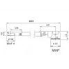 Cable coaxial DeLOCK 89649 0,3 m MHF I-PEX MHF IV HSC MXHP32