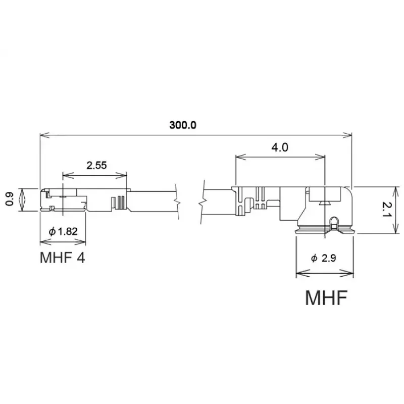 Cable coaxial DeLOCK 89649 0,3 m MHF I-PEX MHF IV HSC MXHP32