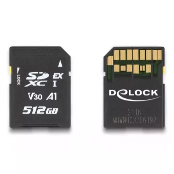 Tarjeta de memoria DeLOCK 512GB UHS-I SD Express 54092
