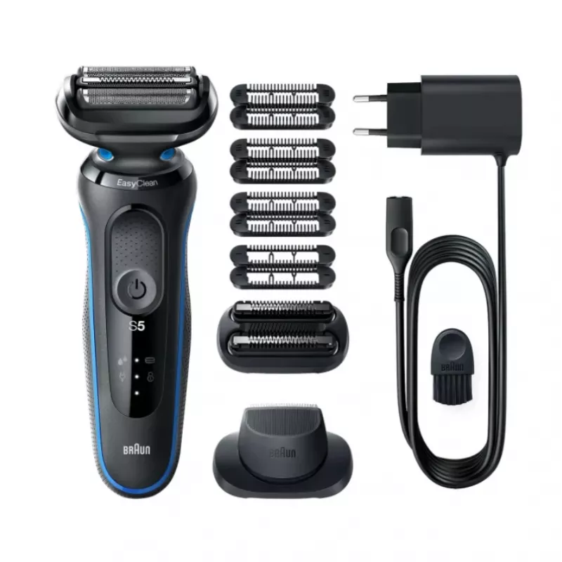 Braun Series 5 51-B1820s Afeitadora de lámina negra, azul
