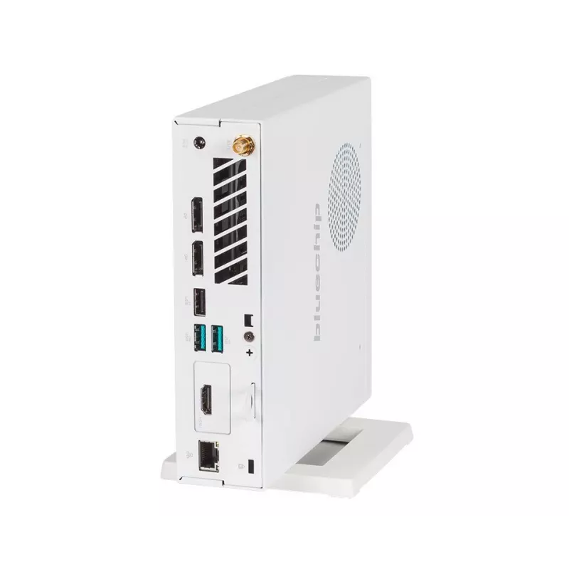 bluechip BUSINESSline S3137 *white* Intel® Core™ i3 Procesador 14100 / hasta 4,70 GHz, Windows 11 Pro, Intel® B760, 8 GB DDR5, 500 GB NVMe SSD, Intel® Wi-Fi 6E AX211, Bluetooth 5.3, Gigabit Ethernet, Intel® UHD Gráficos