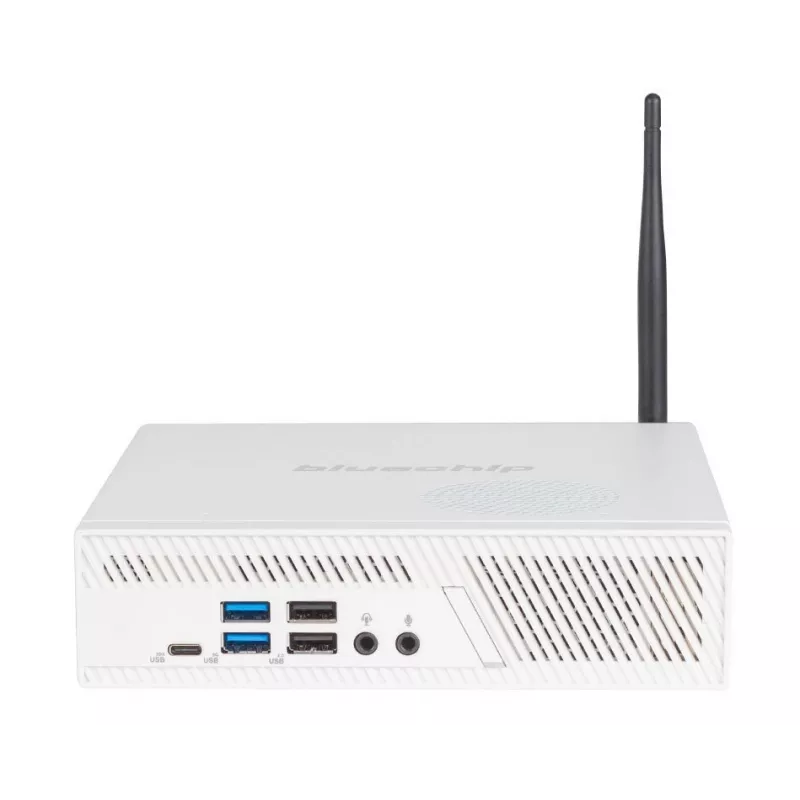 bluechip BUSINESSline S3159 *white* Intel® Core™ i5 Procesador 14400 / hasta 4.70 GHz, Windows 11 Pro, Intel® B760, 8 GB DDR5, 500 GB NVMe SSD, Intel® Wi-Fi 6E AX211, Bluetooth 5.3, Gigabit Ethernet, Intel® UHD Gráficos