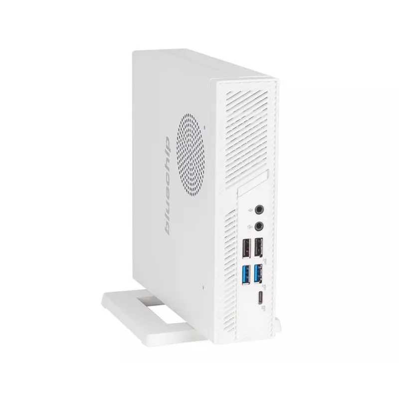 bluechip BUSINESSline S3159 *white* Intel® Core™ i5 Procesador 14400 / hasta 4.70 GHz, Windows 11 Pro, Intel® B760, 8 GB DDR5, 500 GB NVMe SSD, Intel® Wi-Fi 6E AX211, Bluetooth 5.3, Gigabit Ethernet, Intel® UHD Gráficos