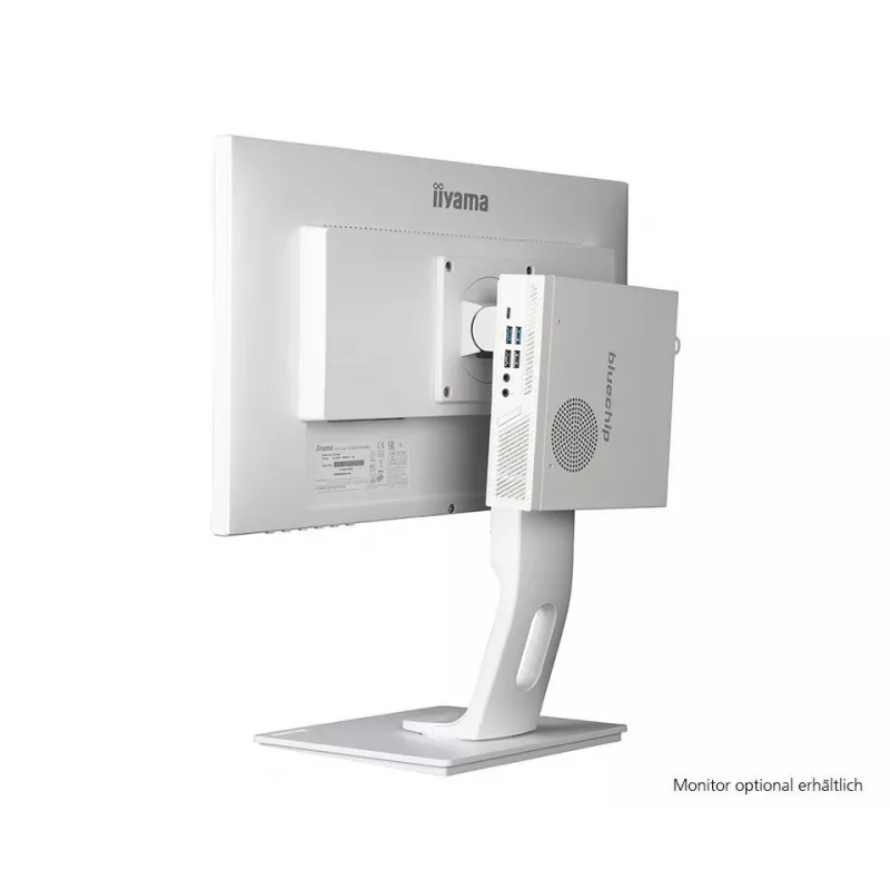 bluechip BUSINESSline S3159 *white* Intel® Core™ i5 Procesador 14400 / hasta 4.70 GHz, Windows 11 Pro, Intel® B760, 8 GB DDR5, 500 GB NVMe SSD, Intel® Wi-Fi 6E AX211, Bluetooth 5.3, Gigabit Ethernet, Intel® UHD Gráficos