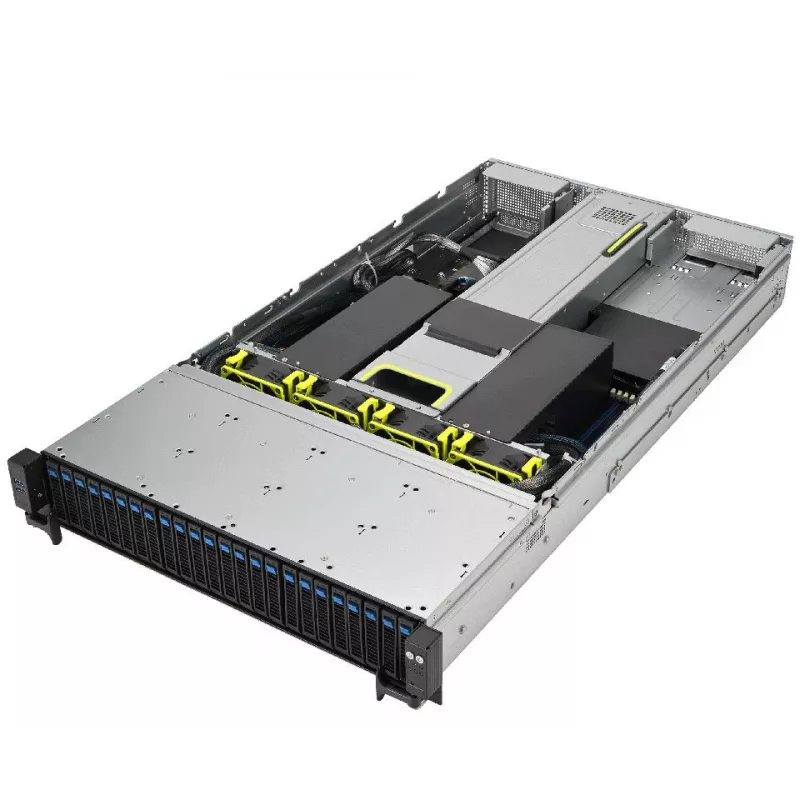 bluechip SERVERline R52212a 2HE Rack, 2 x Intel® Xeon® Silver 4410Y Procesador / hasta 3.90 GHz, 64 GB DDR5, 2 x 960 GB SSD, Avago 9560-8i, 2 x 10 Gigabit Ethernet
