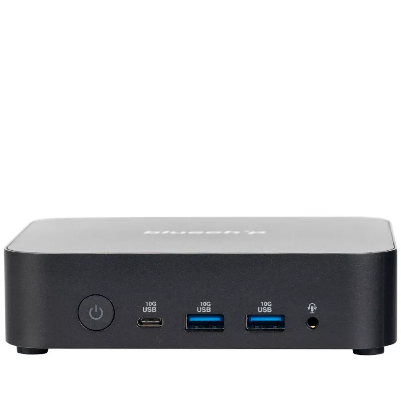 bluechip BUSINESSline M14150 Intel® N N150 8 GB DDR5-SDRAM 500 GB SSD Windows 11 Pro Mini-PC negro