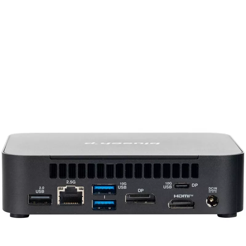 bluechip BUSINESSline M14150 Intel® N N150 8 GB DDR5-SDRAM 500 GB SSD Windows 11 Pro Mini-PC negro