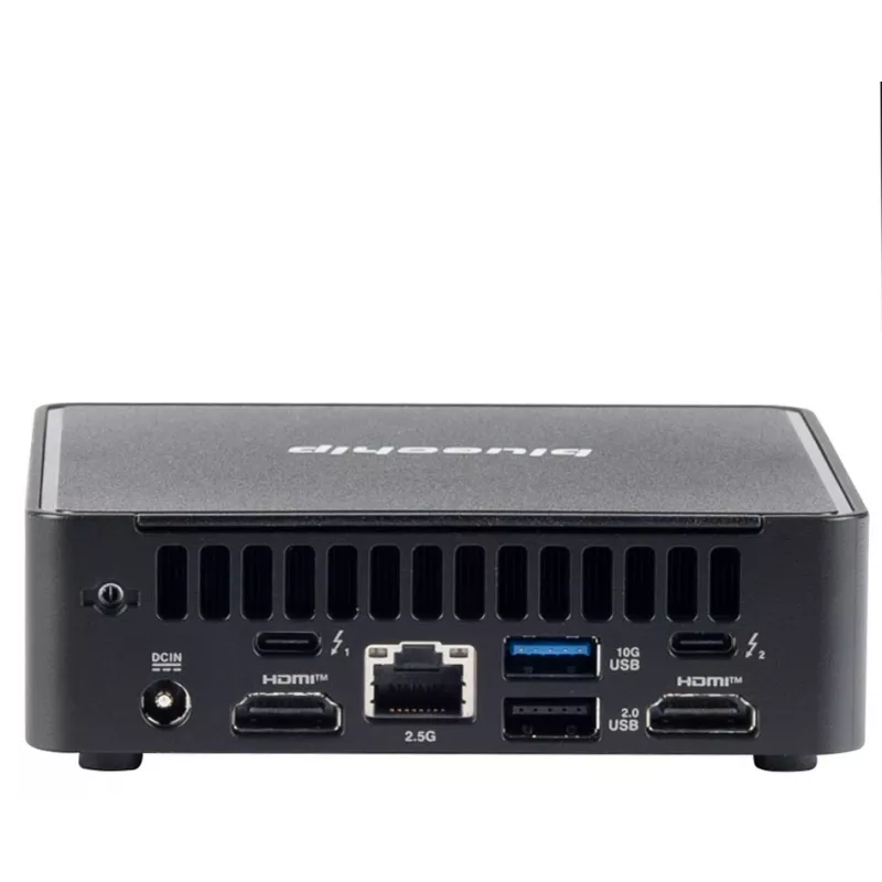 bluechip BUSINESSline M1570 Intel Core 7 240H 16 GB DDR5-SDRAM 500 GB SSD Windows 11 Pro Mini-PC negro
