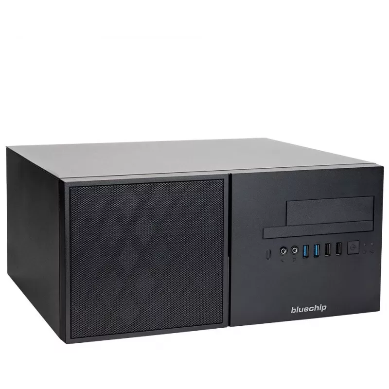 bluechip BUSINESSline T3300 Intel® Core™ i3 14100 hasta 4.70 GHz, Windows 11 Pro, Intel® B760, 16 GB DDR5, 500 GB SSD NVMe, Gigabit Ethernet, gráficos Intel® UHD, DVD±RW
