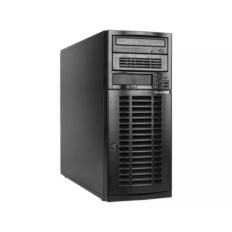 bluechip SERVERline T40317s torre, Intel® Xeon® Silver 4410Y hasta 3,90 GHz, 32 GB DDR5, 2 x 960 GB SSD, 2 x RJ45 (10 Gb/s)