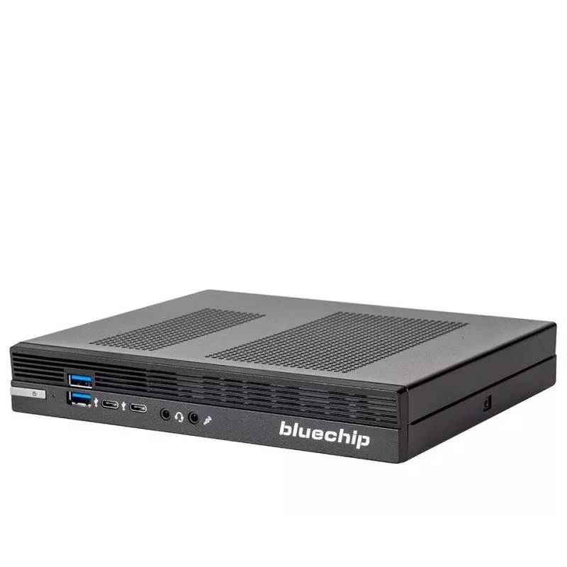 bluechip BUSINESSline S3160 Intel® Core™ i5 14400 hasta 4.70 GHz, Windows 11 Pro, 8 GB DDR5, 500 GB SSD NVMe, Intel® Wi-Fi 6 AX201, Bluetooth 5.3, 1 × RJ45 (2,5 Gb/s), gráficos Intel® UHD