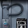 Cargador de coche Joyroom JR-CL07 3 en 1 60W con cable USB-C integrado 1,6 m, negro