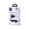 Cargador de coche Joyroom JR-CL07 3 en 1 60W con cable USB-C integrado 1,6 m, negro