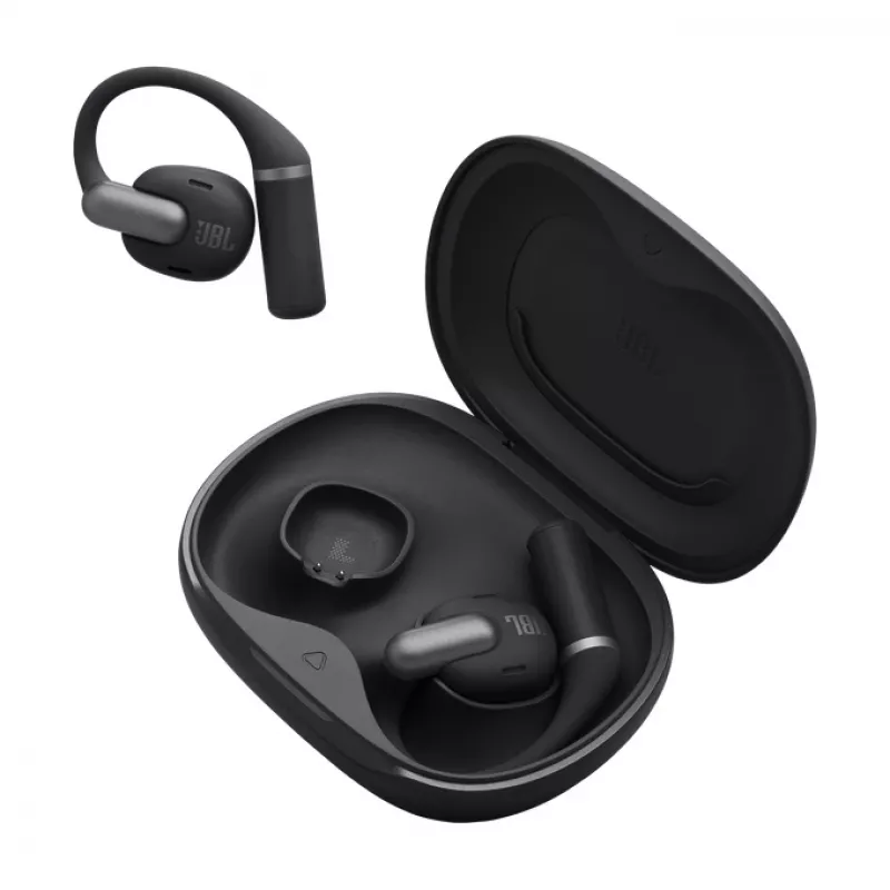 Auriculares JBL Sense Pro TWS Bluetooth con gancho para llamadas y música, 20–40000 Hz, 95,2 g, negro