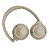 Auriculares JBL Tune 680NC, con cable e inalámbricos (Bluetooth, USB-C), circumaurales, diadema, beige, 20–20000 Hz, 161 g
