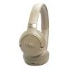 Auriculares JBL Tune 680NC, con cable e inalámbricos (Bluetooth, USB-C), circumaurales, diadema, beige, 20–20000 Hz, 161 g