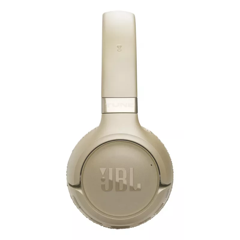Auriculares JBL Tune 680NC, con cable e inalámbricos (Bluetooth, USB-C), circumaurales, diadema, beige, 20–20000 Hz, 161 g