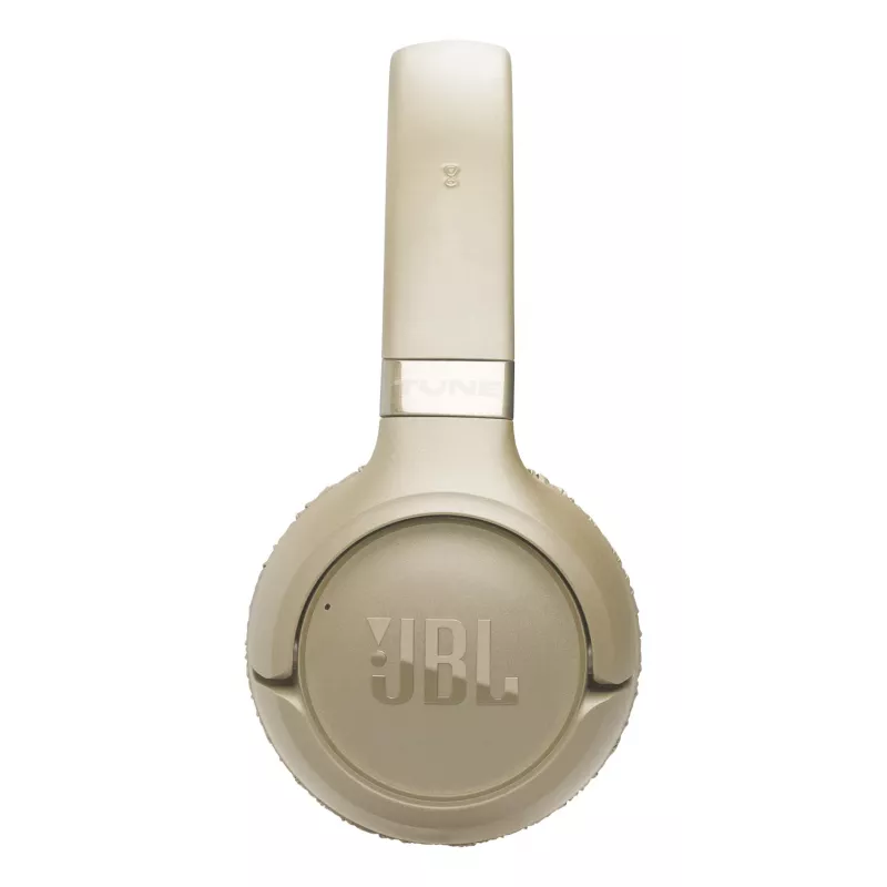 Auriculares JBL Tune 680NC, con cable e inalámbricos (Bluetooth, USB-C), circumaurales, diadema, beige, 20–20000 Hz, 161 g