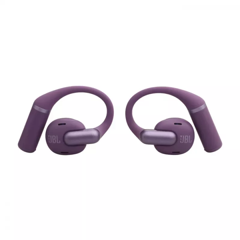 Auriculares JBL Sense Pro TWS Bluetooth con gancho intraurales 20–40000 Hz base de carga USB-C lila