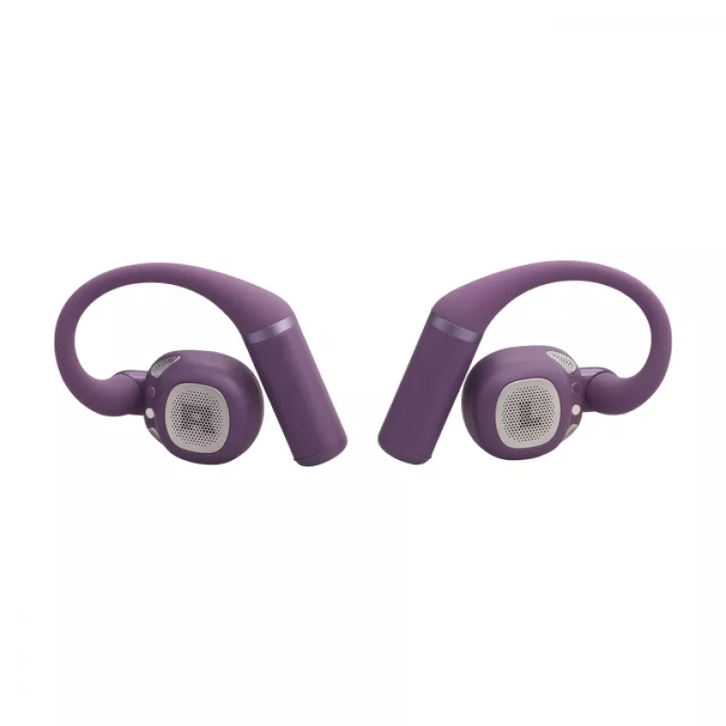Auriculares JBL Sense Pro TWS Bluetooth con gancho intraurales 20–40000 Hz base de carga USB-C lila