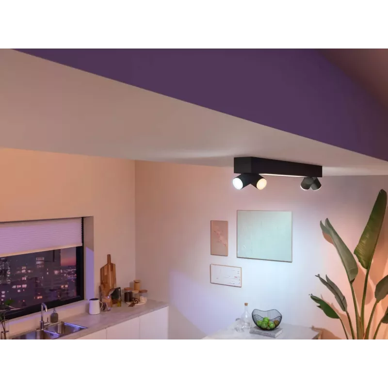 Philips Hue White and colour ambience Centris lámpara de techo 4-Spot