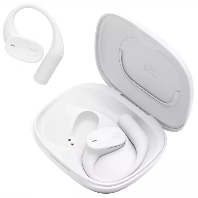 Auriculares JBL Sense Lite — auriculares Bluetooth inalámbricos con gancho, intraurales, 20–20000 Hz, 83,5 g, blanco