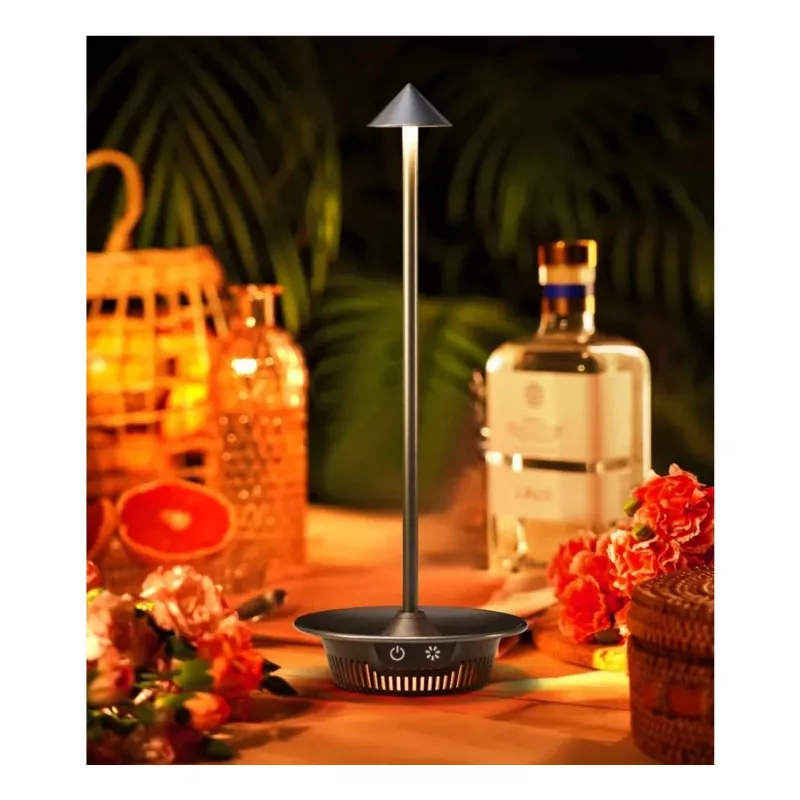 Techly I-LAMP-TABLE3 lámpara de mesa módulo LED SMD 1 W LED SMD D negra