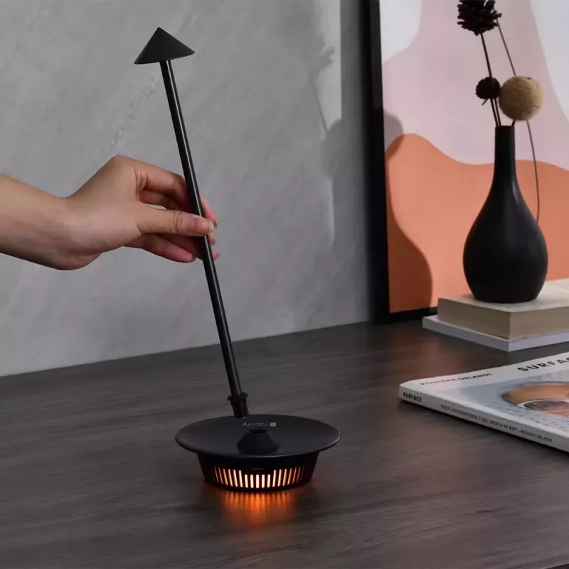 Techly I-LAMP-TABLE3 lámpara de mesa módulo LED SMD 1 W LED SMD D negra