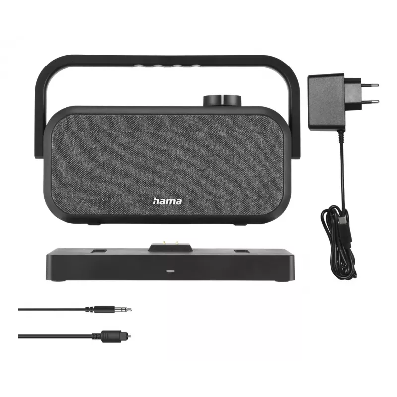 Hama 00221849 altavoz negro, gris inalámbrico