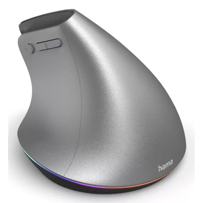 Hama EWM-700R ratón de oficina para diestros RF inalámbrico + Bluetooth óptico 2400 DPI