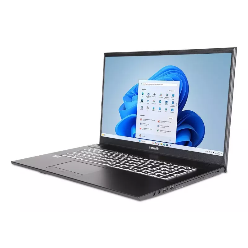 TERRA 1220855 portátil Intel® Core™ i5 i5-1334U 43,9 cm (17,3 inch) Full HD 16 GB DDR4-SDRAM 500 GB SSD Wi-Fi 6 (802.11ax) Windows 11 Home alemán gris