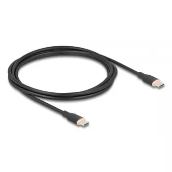 Cable USB DeLOCK 81239 2,5 m USB-C negro USB 2.0 0,48 Gbit/s