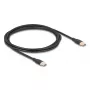 Cable USB DeLOCK 81239 2,5 m USB-C negro USB 2.0 0,48 Gbit/s