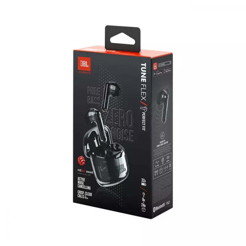 Auriculares JBL Tune Flex True Wireless Stereo (TWS) in-ear llamadas/música/deporte/día a día Bluetooth negro