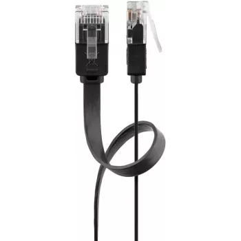 Cable de red Goobay 95388 Negro 7 m Cat6 U/UTP