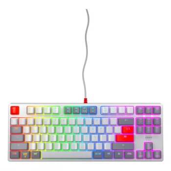 Teclado mecánico gaming CHERRY K4V2 RGB Tenkeyless Cableado USB 67 teclas