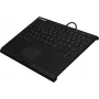 KeySonic KSK-3211ELU (DE) Teclado Home USB QWERTZ Alemán Negro