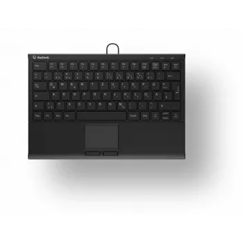 KeySonic KSK-5211ELU (DE) Teclado Home USB QWERTZ Alemán Negro