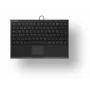KeySonic KSK-5211ELU (DE) Teclado Home USB QWERTZ Alemán Negro