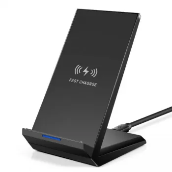 Cargador de interior 2GO 797330 Smartphone Negro USB Carga rápida inalámbrica